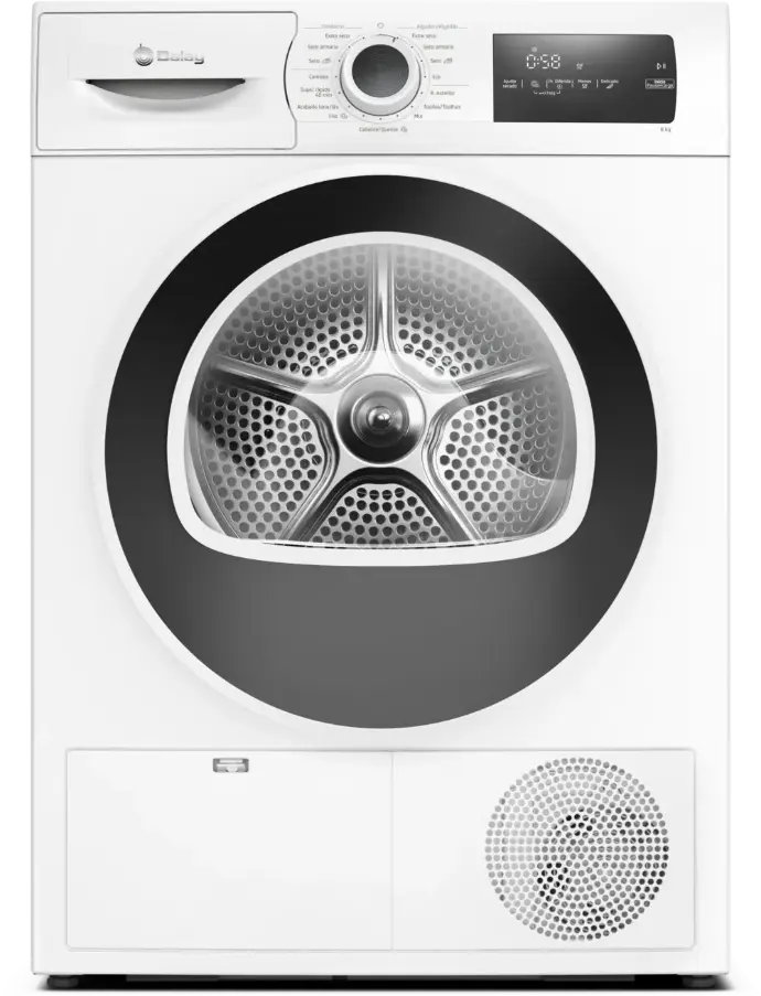 Assecadora BALAY 3SB582BE – 8 kg – Bomba de calor – Classe D