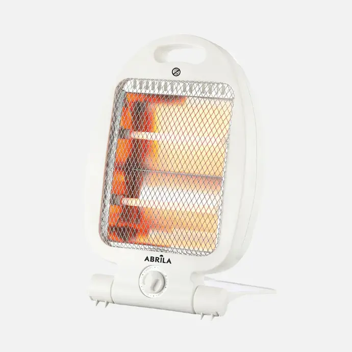 Estufa elèctrica de quars Dustin 800 W – 2 potències, sistema antibolcada i portàtil