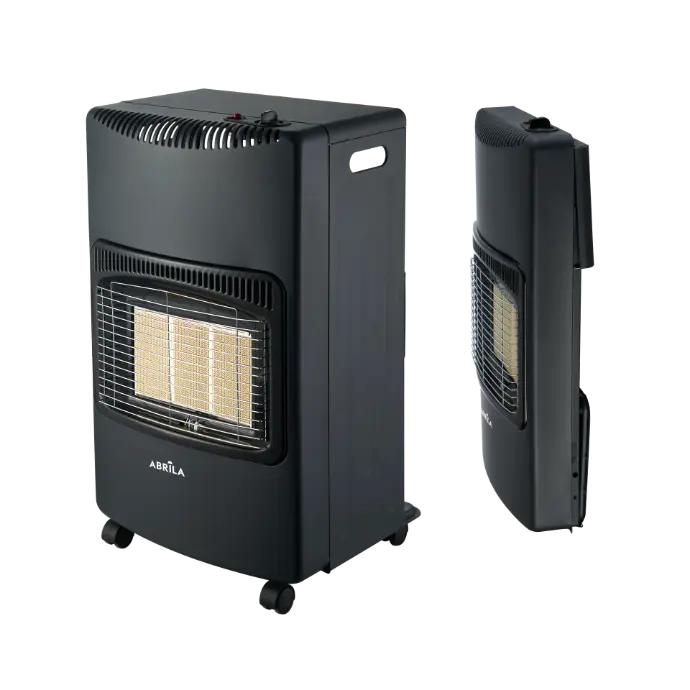 Estufa de gas Popa 4200 W plegable – Butà/propà, 3 potències i sistema de seguretat